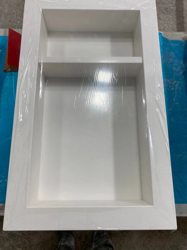 Trinity Marble Bathroom Renovation, Shower Jambs & Niches